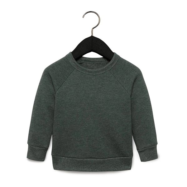 BELLA + CANVAS Toddler Sponge Fleece Raglan Sweatshirt - BELLA + CANVAS Toddler Sponge Fleece Raglan Sweatshirt - Image 4 of 10