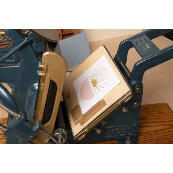 Flat Letterpress Card - 8 x 10 - Flat Letterpress Card - 8 x 10 - Image 1 of 1