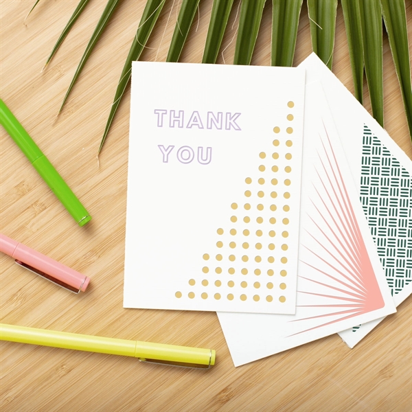 FLAT LETTERPRESS CARD - 5 X 7 - FLAT LETTERPRESS CARD - 5 X 7 - Image 0 of 2