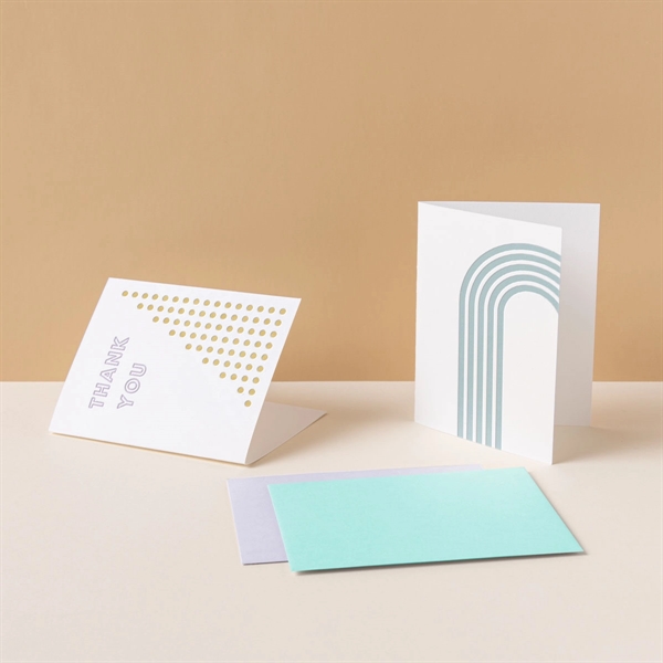 Folded Letterpress Card - 4.25 x 5.5 - Folded Letterpress Card - 4.25 x 5.5 - Image 1 of 9