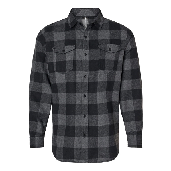 Burnside Yarn-Dyed Flannel Shirt - Burnside Yarn-Dyed Flannel Shirt - Image 54 of 61