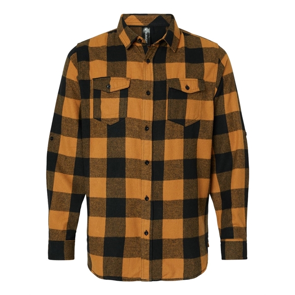 Burnside Yarn-Dyed Flannel Shirt - Burnside Yarn-Dyed Flannel Shirt - Image 56 of 61