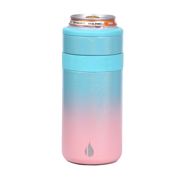 12oz Recess Slim Can Cooler - 12oz Recess Slim Can Cooler - Image 13 of 27