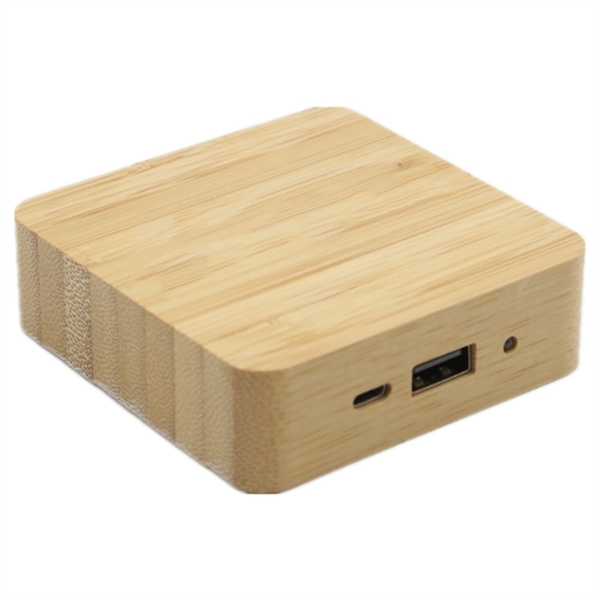 5200MAH WOOD POWER BANK - 5200MAH WOOD POWER BANK - Image 2 of 3