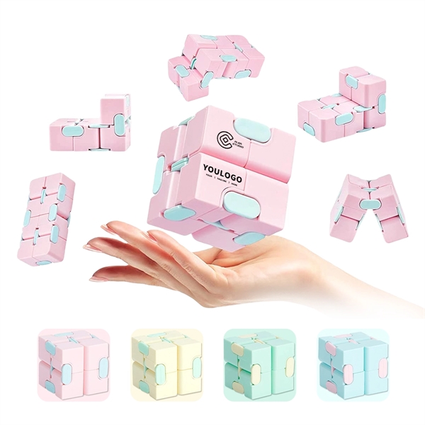 Multicolour Infinity Cube Toy