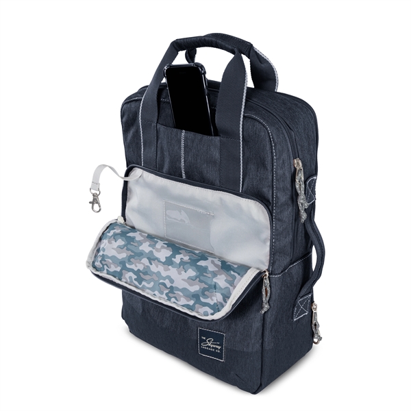 Skyway - Rainier Deluxe Backpack - Tahoe Blue - Skyway - Rainier Deluxe Backpack - Tahoe Blue - Image 2 of 6