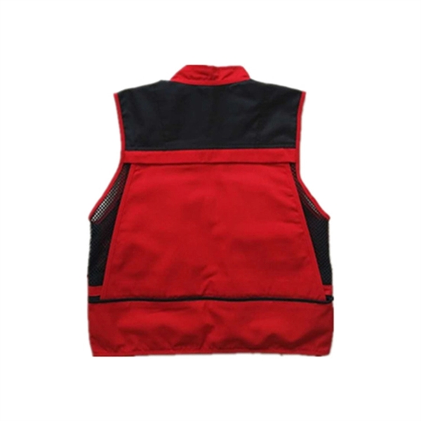 Unisex Photography Fishing Vest - Unisex Photography Fishing Vest - Image 4 of 5