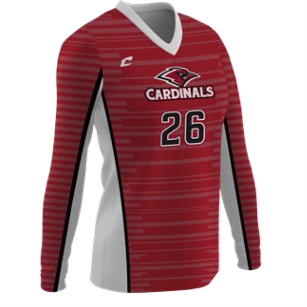 Women's V-Neck Long Sleeve Soccer Shirt - Women's V-Neck Long Sleeve Soccer Shirt - Image 0 of 0