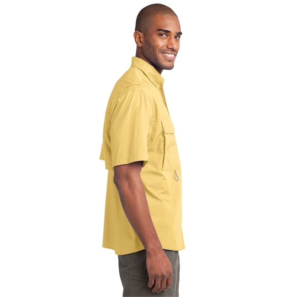 Eddie Bauer - Short Sleeve Fishing Shirt. - Eddie Bauer - Short Sleeve Fishing Shirt. - Image 9 of 25