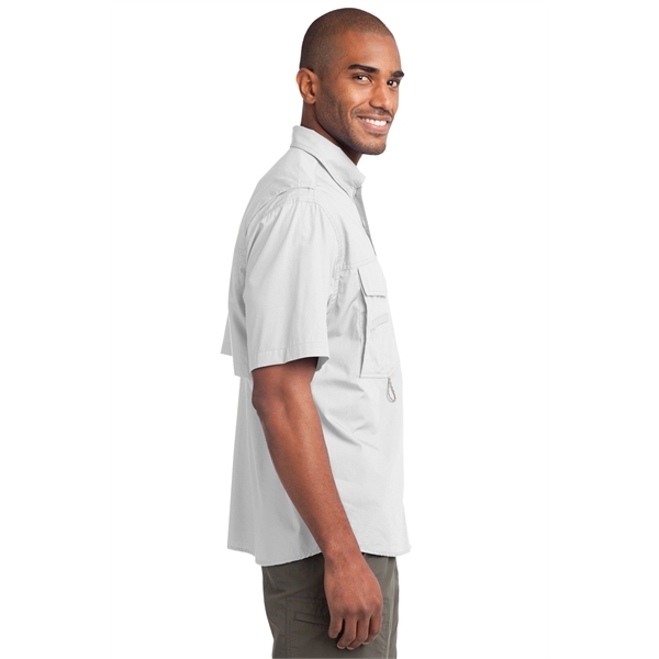 Eddie Bauer - Short Sleeve Fishing Shirt. - Eddie Bauer - Short Sleeve Fishing Shirt. - Image 14 of 25