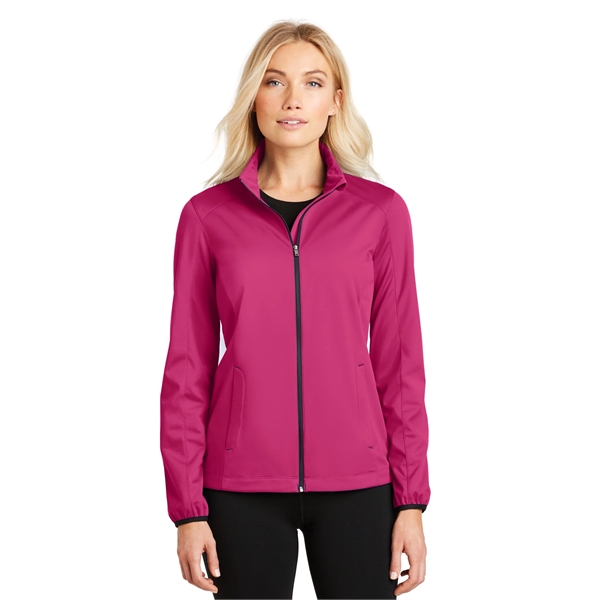 Port Authority Women's Active Soft Shell Jacket. - Port Authority Women's Active Soft Shell Jacket. - Image 21 of 33