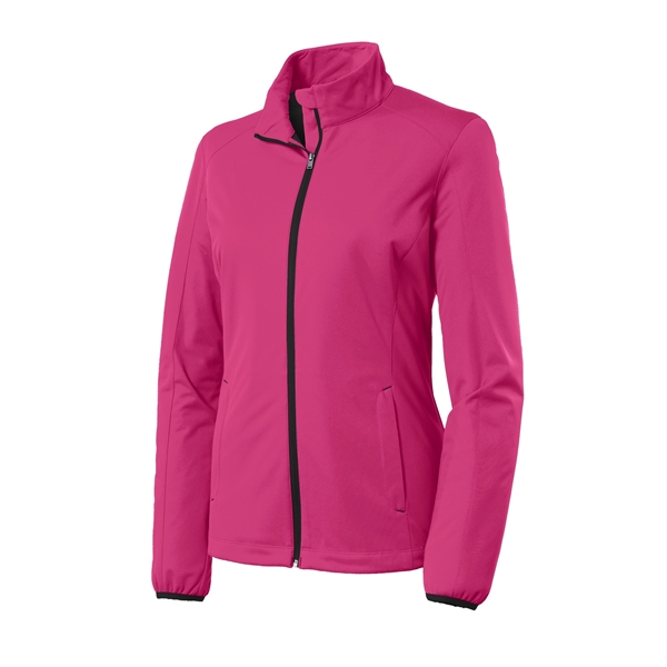 Port Authority Women's Active Soft Shell Jacket. - Port Authority Women's Active Soft Shell Jacket. - Image 24 of 33