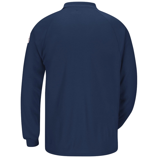 Bulwark® Men's Flame Resistant Long Sleeve Classic Polo - Bulwark® Men's Flame Resistant Long Sleeve Classic Polo - Image 5 of 5