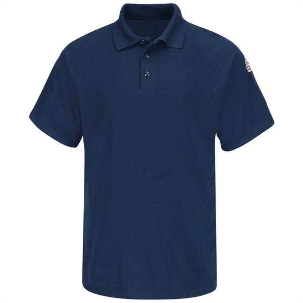 Bulwark® Men's FR Classic Short Sleeve Polo Shirt - Bulwark® Men's FR Classic Short Sleeve Polo Shirt - Image 2 of 3