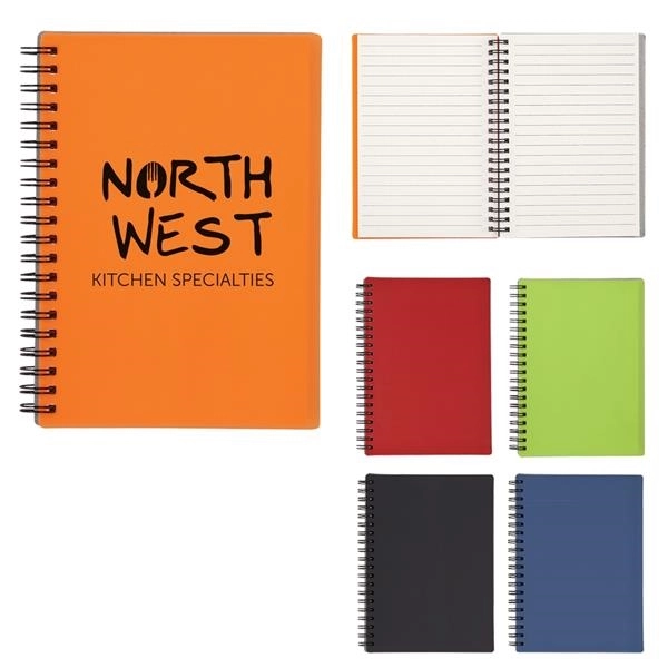 Rubbery Spiral Notebook - Rubbery Spiral Notebook - Image 0 of 2