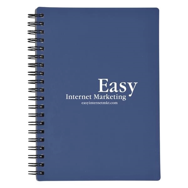 Rubbery Spiral Notebook - Rubbery Spiral Notebook - Image 1 of 2