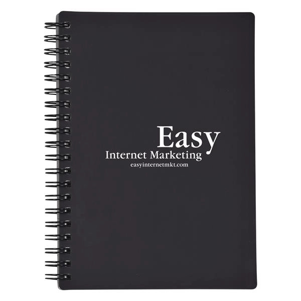 Rubbery Spiral Notebook - Rubbery Spiral Notebook - Image 2 of 2