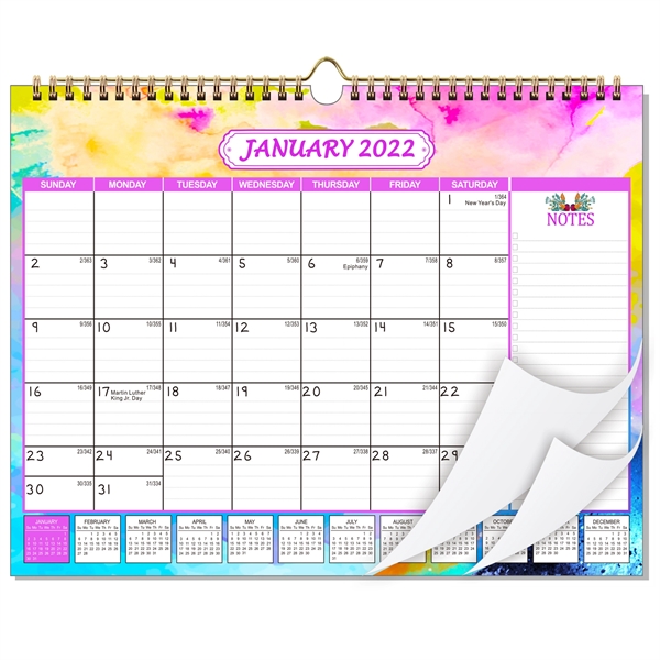 Customized Monthly Wall Calendar For Planning & Organizing - Customized Monthly Wall Calendar For Planning & Organizing - Image 1 of 4