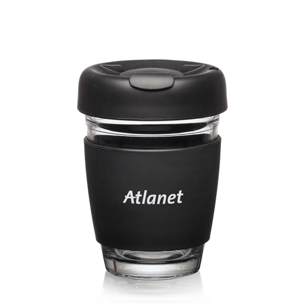 Retiro Borosilicate Glass Tumbler w/Silicone Lid - 8oz - Retiro Borosilicate Glass Tumbler w/Silicone Lid - 8oz - Image 0 of 8