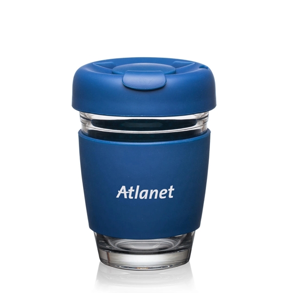 Retiro Borosilicate Glass Tumbler w/Silicone Lid - 8oz - Retiro Borosilicate Glass Tumbler w/Silicone Lid - 8oz - Image 3 of 8