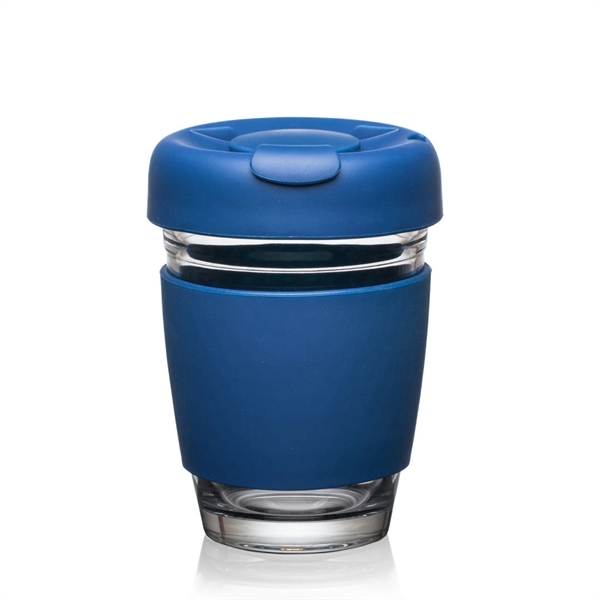 Retiro Borosilicate Glass Tumbler w/Silicone Lid - 8oz - Retiro Borosilicate Glass Tumbler w/Silicone Lid - 8oz - Image 4 of 8