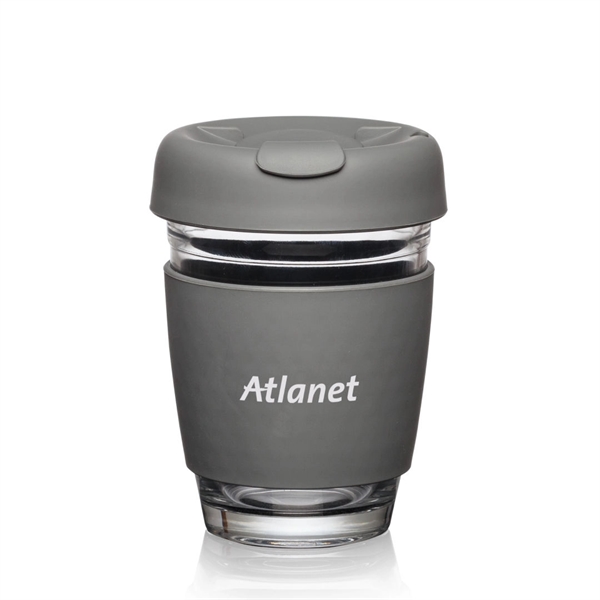 Retiro Borosilicate Glass Tumbler w/Silicone Lid - 8oz - Retiro Borosilicate Glass Tumbler w/Silicone Lid - 8oz - Image 5 of 8