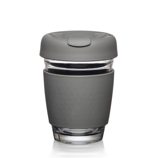 Retiro Borosilicate Glass Tumbler w/Silicone Lid - 8oz - Retiro Borosilicate Glass Tumbler w/Silicone Lid - 8oz - Image 6 of 8