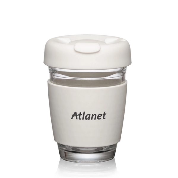 Retiro Borosilicate Glass Tumbler w/Silicone Lid - 8oz - Retiro Borosilicate Glass Tumbler w/Silicone Lid - 8oz - Image 7 of 8