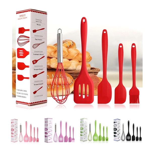 Silicone Cooking Utensils Set - Silicone Cooking Utensils Set - Image 0 of 2