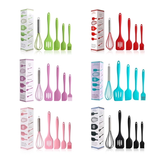 Silicone Cooking Utensils Set - Silicone Cooking Utensils Set - Image 2 of 2