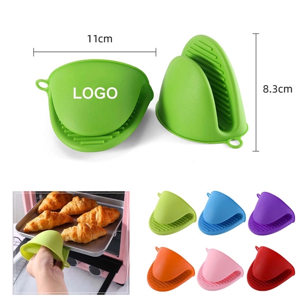 Heat Resistant Silicone Oven Mitts - Heat Resistant Silicone Oven Mitts - Image 0 of 2