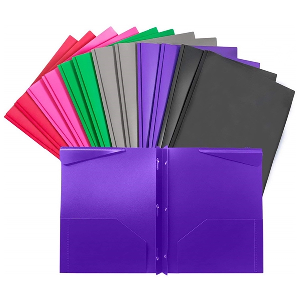 Plastic Pocket Folder - Plastic Pocket Folder - Image 2 of 3