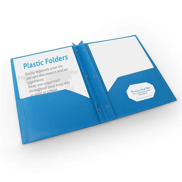 Plastic Pocket Folder - Plastic Pocket Folder - Image 3 of 3
