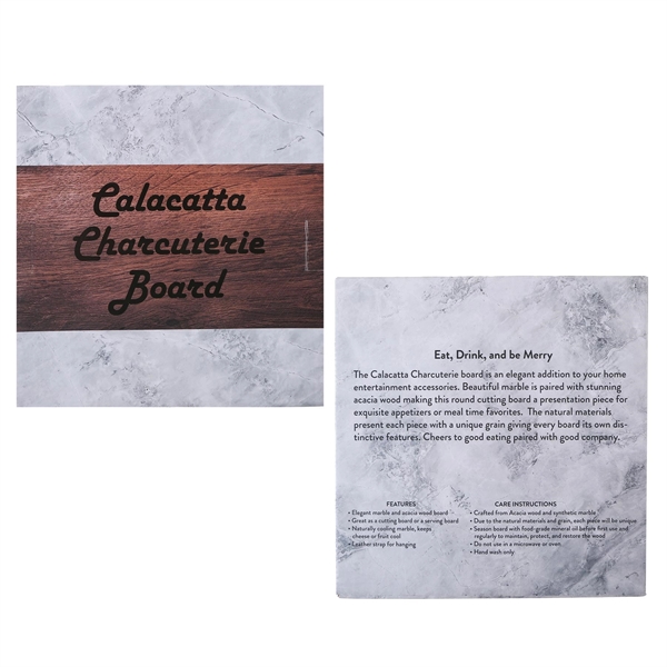 Calacatta Charcuterie Board - Calacatta Charcuterie Board - Image 2 of 4