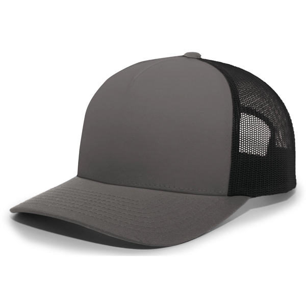 5-Panel Trucker Snapback Cap - 5-Panel Trucker Snapback Cap - Image 4 of 5