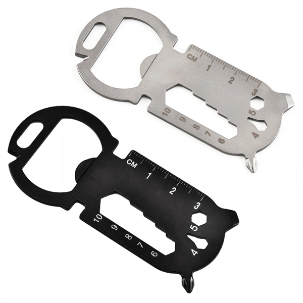 Multifunction Keychain With Bottle Opener Screwdriver - Multifunction Keychain With Bottle Opener Screwdriver - Image 0 of 2