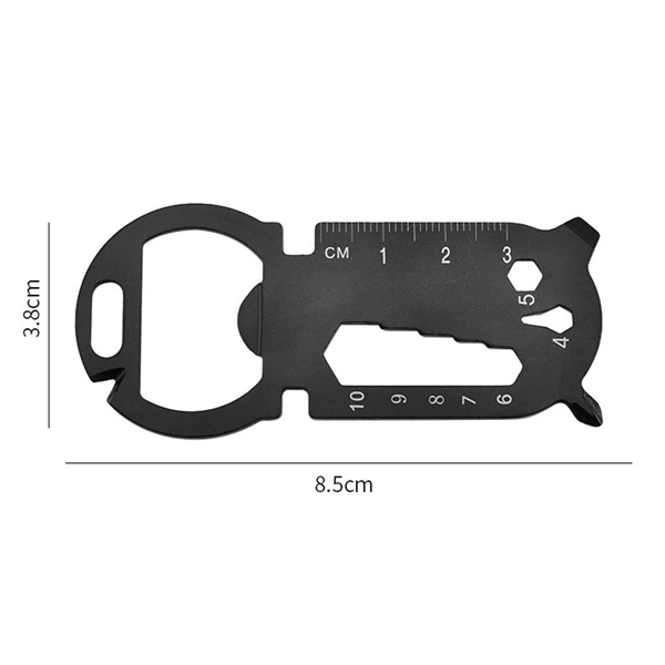 Multifunction Keychain With Bottle Opener Screwdriver - Multifunction Keychain With Bottle Opener Screwdriver - Image 2 of 2