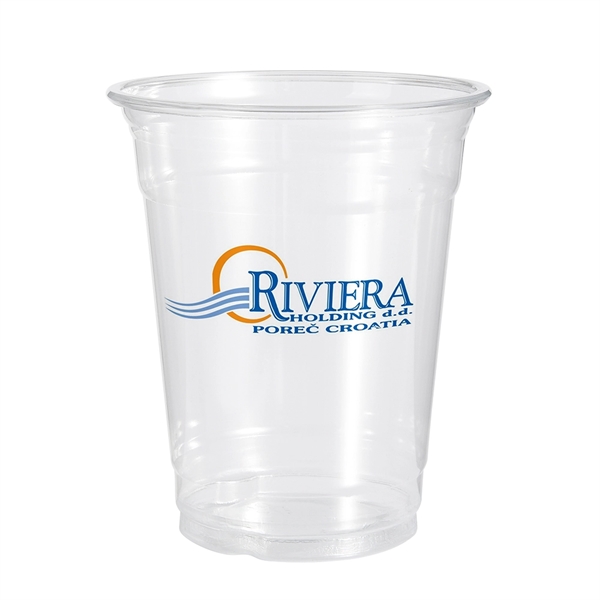 Custom logo 12 oz Transparent Plastic Cups Travel Mugs - Custom logo 12 oz Transparent Plastic Cups Travel Mugs - Image 0 of 1