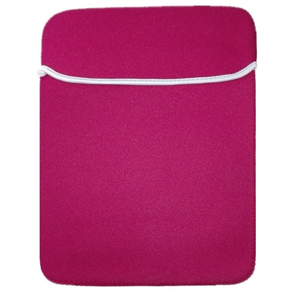 REVERSIBLE LAPTOP SLEEVE WITH FOLD-OVER FLAP - NEOPRENE VARI - REVERSIBLE LAPTOP SLEEVE WITH FOLD-OVER FLAP - NEOPRENE VARI - Image 3 of 5