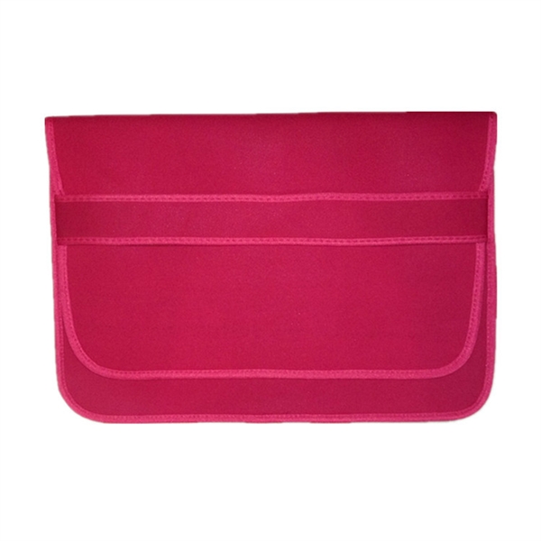 LAPTOP SLEEVE WITH FLAP IN CLOSURE - NEOPRENE - LAPTOP SLEEVE WITH FLAP IN CLOSURE - NEOPRENE - Image 2 of 4