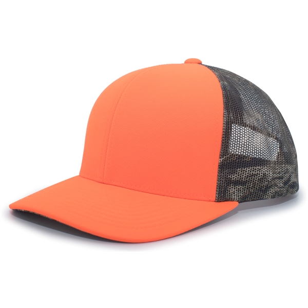 Camo Snapback Trucker Cap - Camo Snapback Trucker Cap - Image 3 of 18