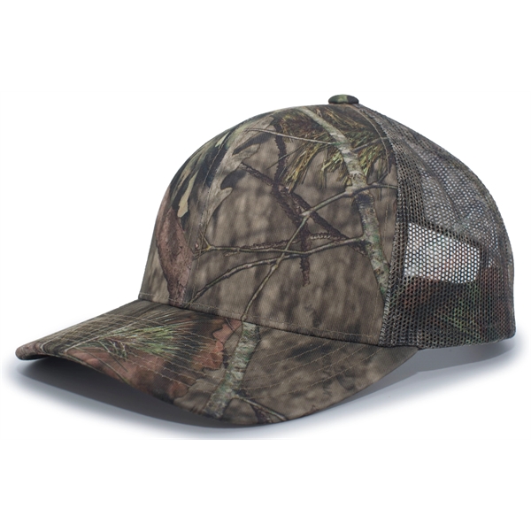 Camo Snapback Trucker Cap - Camo Snapback Trucker Cap - Image 5 of 18