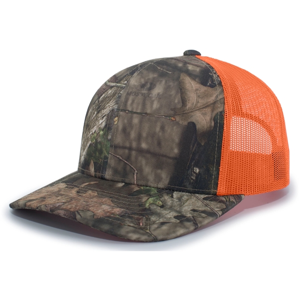 Camo Snapback Trucker Cap - Camo Snapback Trucker Cap - Image 8 of 18