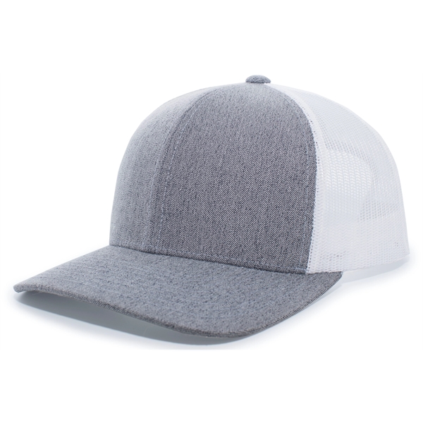 Heather Trucker Snapback Cap - Heather Trucker Snapback Cap - Image 0 of 5