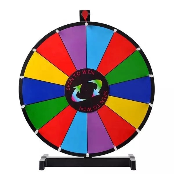 Tabletop Dry Erase Spining Prize Wheel - Tabletop Dry Erase Spining Prize Wheel - Image 0 of 3