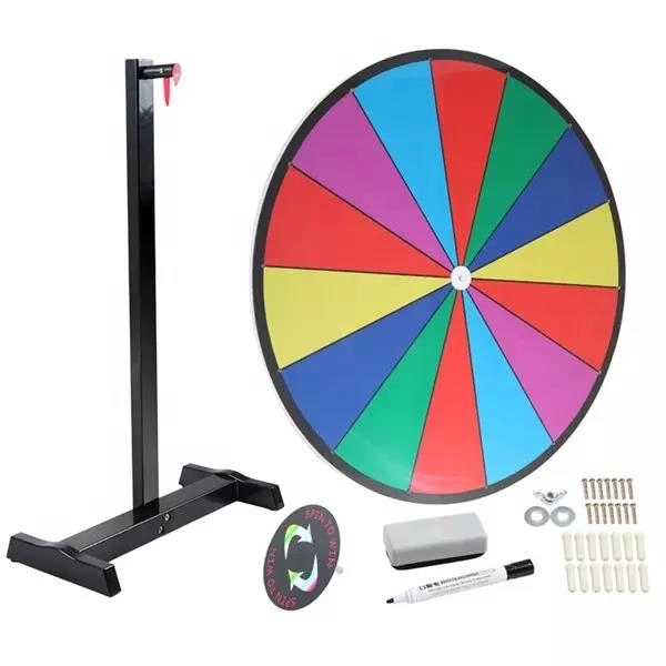 Tabletop Dry Erase Spining Prize Wheel - Tabletop Dry Erase Spining Prize Wheel - Image 2 of 3