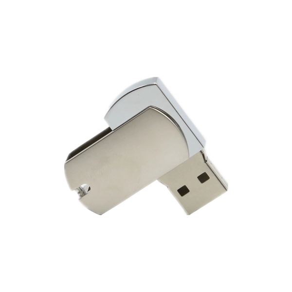 Swivel Fast USB Drive with Keyring - Swivel Fast USB Drive with Keyring - Image 1 of 4