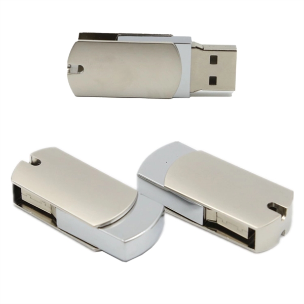 Swivel Fast USB Drive with Keyring - Swivel Fast USB Drive with Keyring - Image 4 of 4