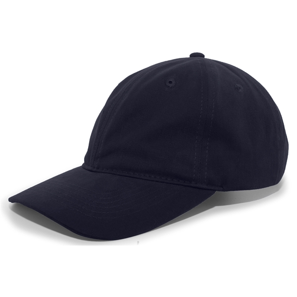Brushed Cotton Twill Buckle Strap Adjustable Cap - Brushed Cotton Twill Buckle Strap Adjustable Cap - Image 1 of 13