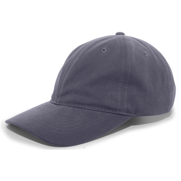 Brushed Cotton Twill Buckle Strap Adjustable Cap - Brushed Cotton Twill Buckle Strap Adjustable Cap - Image 6 of 13